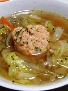 レンジで簡単!鮭団子-レシピのメイン写真