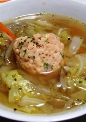 レンジで簡単!鮭団子-レシピのメイン写真