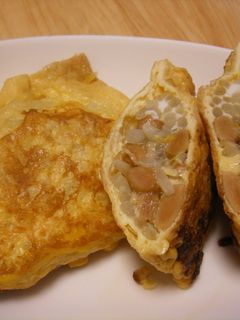 簡単♪もやし納豆巾着-レシピのメイン写真