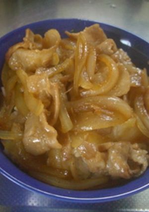 超簡単！豚肉丼-レシピのメイン写真