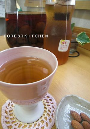くつろぎ時間に♬ 梅酒の水出し紅茶割り　-レシピのメイン写真