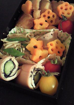 お弁当に☆人参飾り-レシピのメイン写真