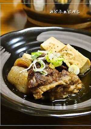 にんにく香る牛スジ肉で✿肉豆腐✿-レシピのメイン写真