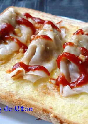 洋風餃子トースト-レシピのメイン写真