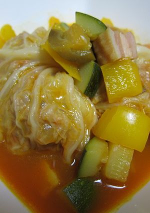 野菜いっぱいロールキャベツ-レシピのメイン写真