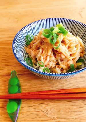 ☆即席おつまみ☆えのきめんたい-レシピのメイン写真