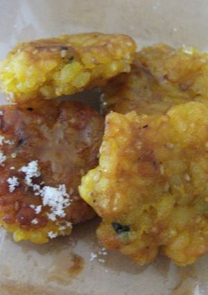 簡単おやつ☆かぼちゃのご飯焼き-レシピのメイン写真