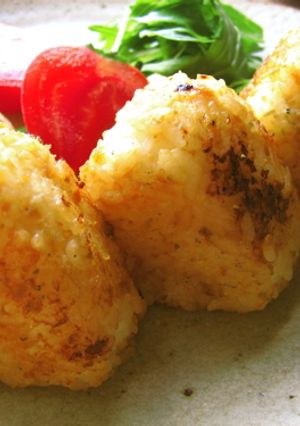 柚子こしょう風味の焼きおにぎり-レシピのメイン写真
