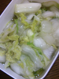 簡単!白菜の昆布茶漬け♪-レシピのメイン写真