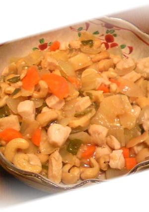 鶏肉とカシューナッツの中華炒め-レシピのメイン写真