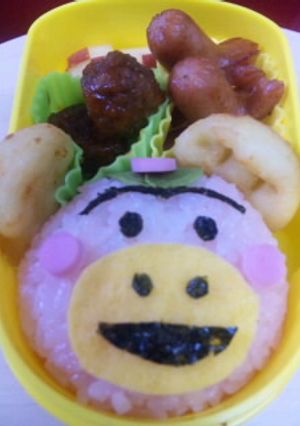 お弁当5はなかっぱキャラ弁-レシピのメイン写真