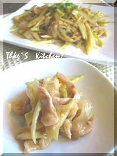 たけのこ&玉ねぎ~*中華風炒め物-レシピのメイン写真