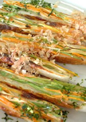ちくわの野菜マヨ焼き-レシピのメイン写真
