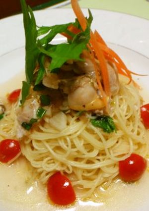 ワインにぴったり☆アサリの冷製パスタ-レシピのメイン写真