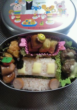簡単キャラ弁*バス〜BUS〜-レシピのメイン写真