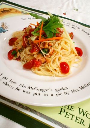 子供も大好き☆トマトとツナの冷製パスタ-レシピのメイン写真