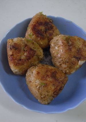 ネギ味噌焼きおにぎり★-レシピのメイン写真
