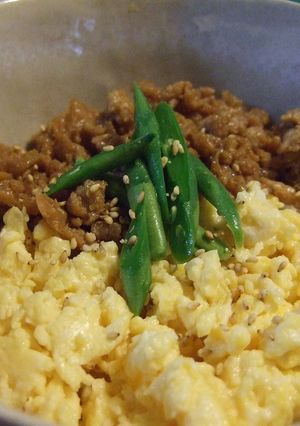 ポロジュワ♪とっても簡単鶏そぼろ-レシピのメイン写真