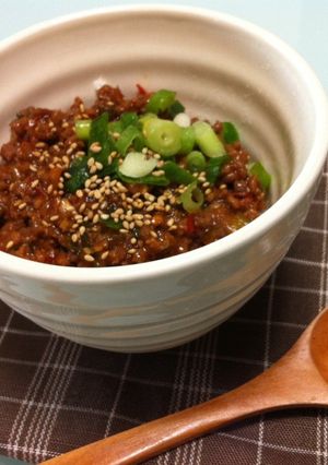 我が家の簡単♡麻婆丼-レシピのメイン写真