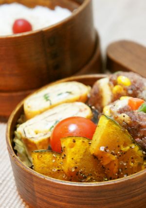 お弁当に♪シンプルかぼちゃ-レシピのメイン写真