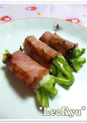 お弁当に✿ピーマンチーズのベーコン巻き✿-レシピのメイン写真