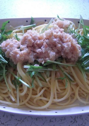 ツナと大根おろしのパスタ-レシピのメイン写真