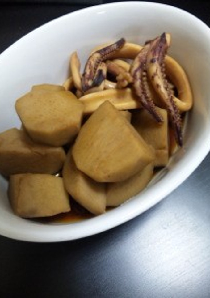 里芋とするめいかの煮物-レシピのメイン写真