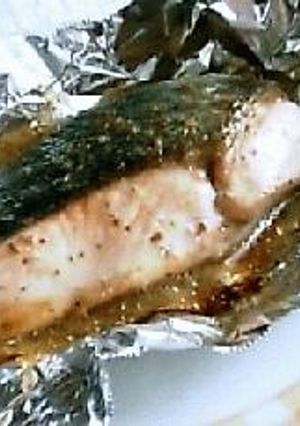 超簡単…鮭の胡麻ドレッシング焼き-レシピのメイン写真