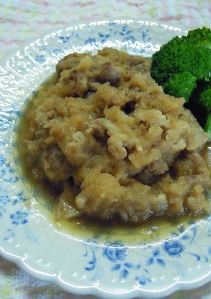 大根おろしと豚肉のさっぱり炒め煮-レシピのメイン写真