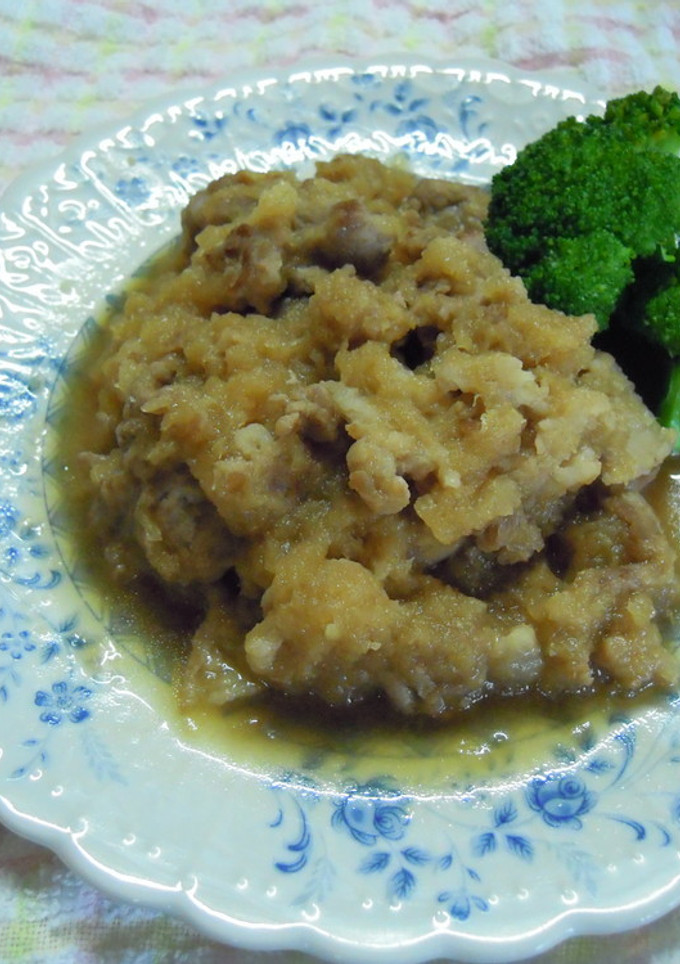大根おろしと豚肉のさっぱり炒め煮-レシピのメイン写真