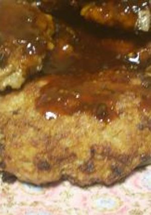 安肉でもふわやわハンバーグ-レシピのメイン写真