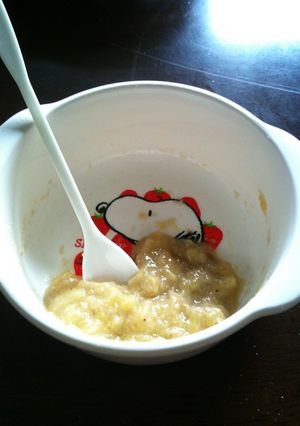 初期★離乳食「きなこバナナ」-レシピのメイン写真