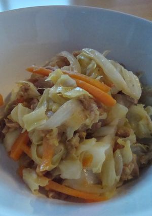 カンタン！キャベツとツナのカレー炒め-レシピのメイン写真