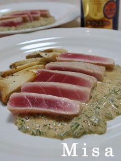 マグロのステーキオクラソース-レシピのメイン写真