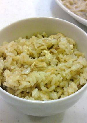簡単！新生姜＆みょうがの炊込みご飯-レシピのメイン写真