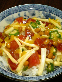 ネバネバばくだん丼!!-レシピのメイン写真