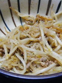 もやしの肉味噌-レシピのメイン写真