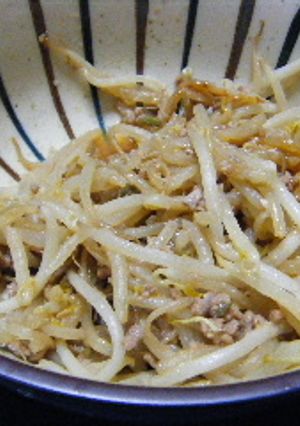もやしの肉味噌-レシピのメイン写真
