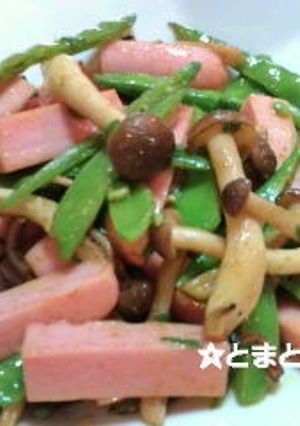 ほんだしde魚肉ソーセージ炒め♪-レシピのメイン写真