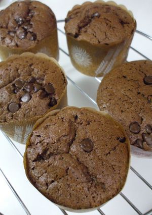 オレンジ×チョコマフィン-レシピのメイン写真