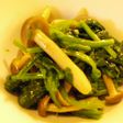 ほうれん草としめじのオリーブオイルあえ