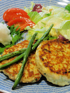 鶏ひきdeヘルシー豆腐ハンバーグ☆-レシピのメイン写真