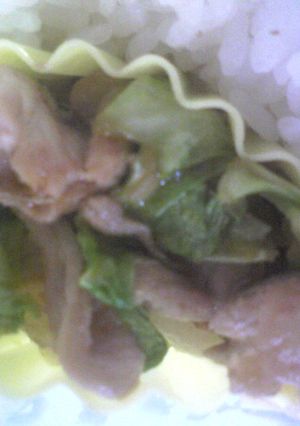 お弁当に簡単☆豚の生姜焼き-レシピのメイン写真