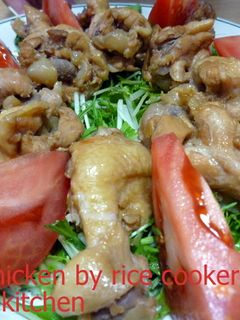 鶏手羽元の簡単サッパリ煮♬-レシピのメイン写真