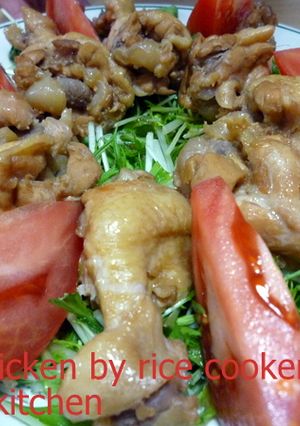 鶏手羽元の簡単サッパリ煮♬-レシピのメイン写真