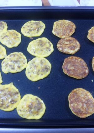 簡単☆ホットプレートでちょこっとオムレツ-レシピのメイン写真