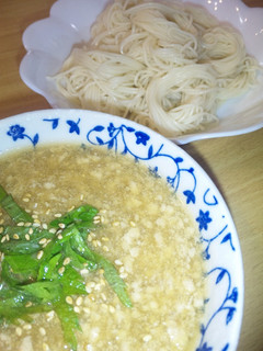 鶏梅そうめん-レシピのメイン写真