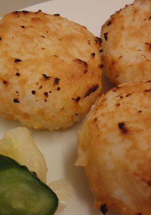 味噌が香ばしい焼きおにぎり-レシピのメイン写真