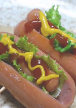 簡単♪ひとくちホットドッグ キャラ弁に-レシピのメイン写真