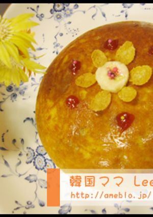 炊飯器で作るバナナケーキ～低カロリー-レシピのメイン写真